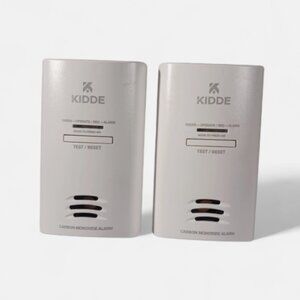 Kidde KN-COB-DP2 Carbon Monoxide Alarm AC Powered Plug In w/ Battery Backup 2 pc